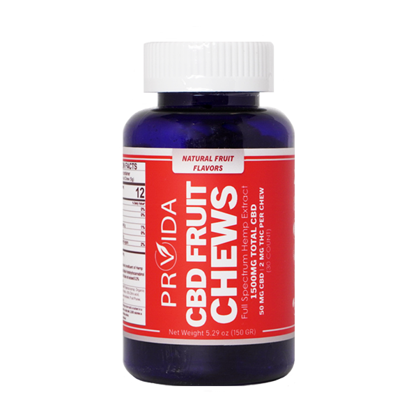 Provida CBD Fruit chew 1500mg larger bottle
